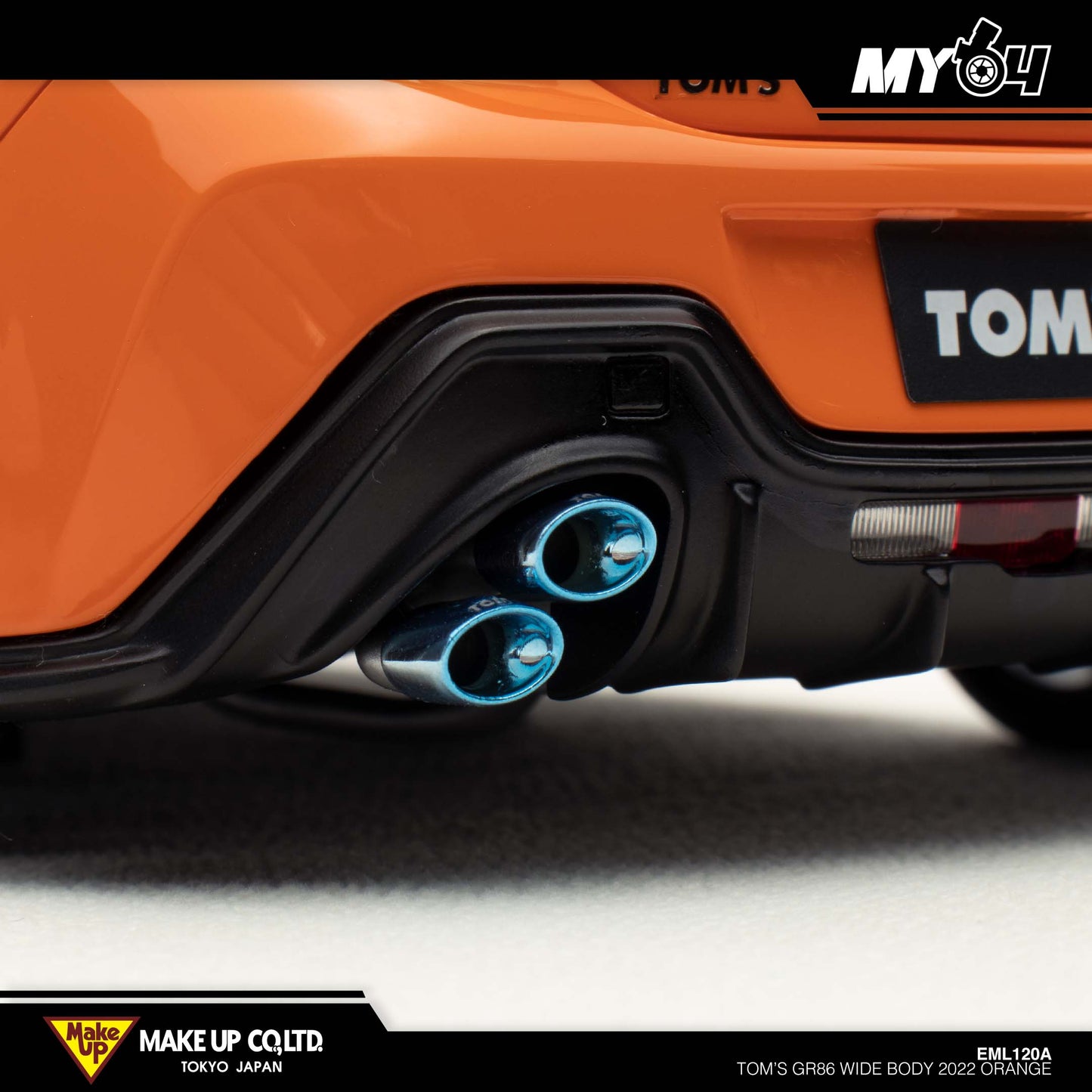 [Make Up] TOM'S GR86 Wide Body 2022 - Orange