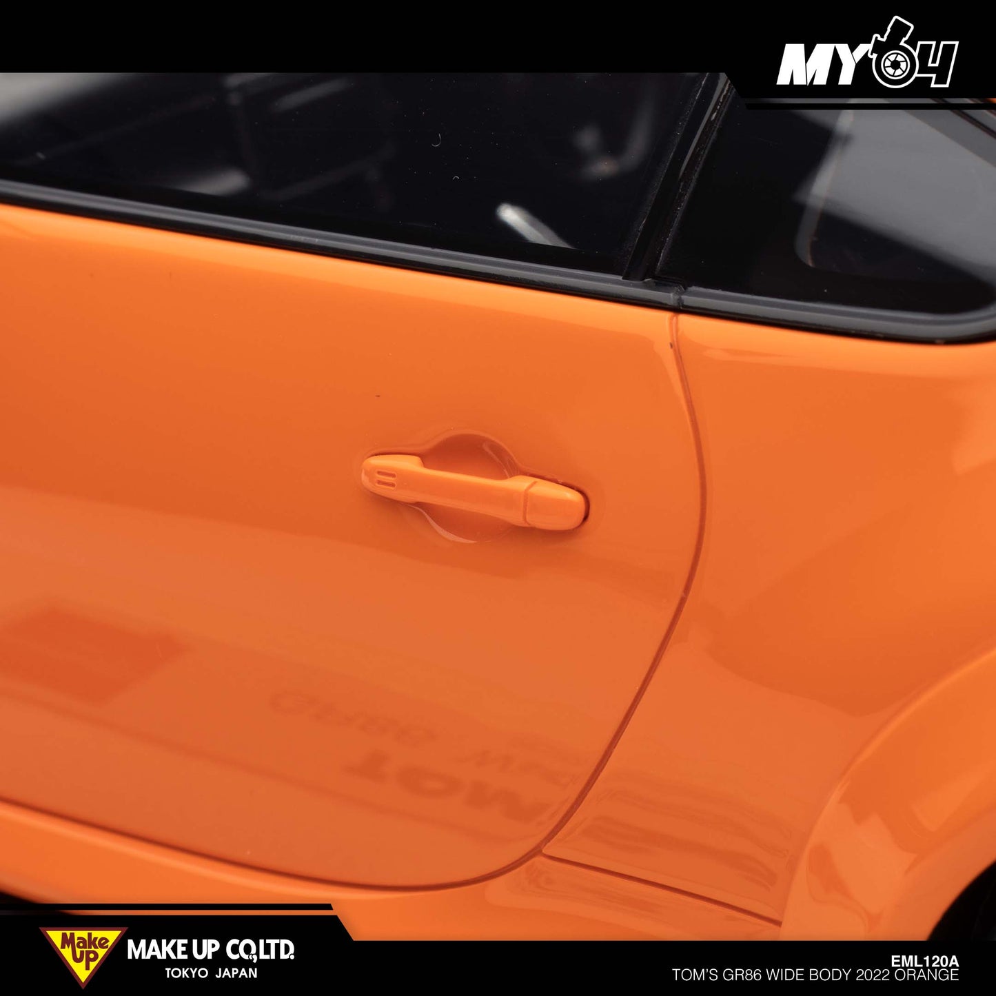 [Make Up] TOM'S GR86 Wide Body 2022 - Orange