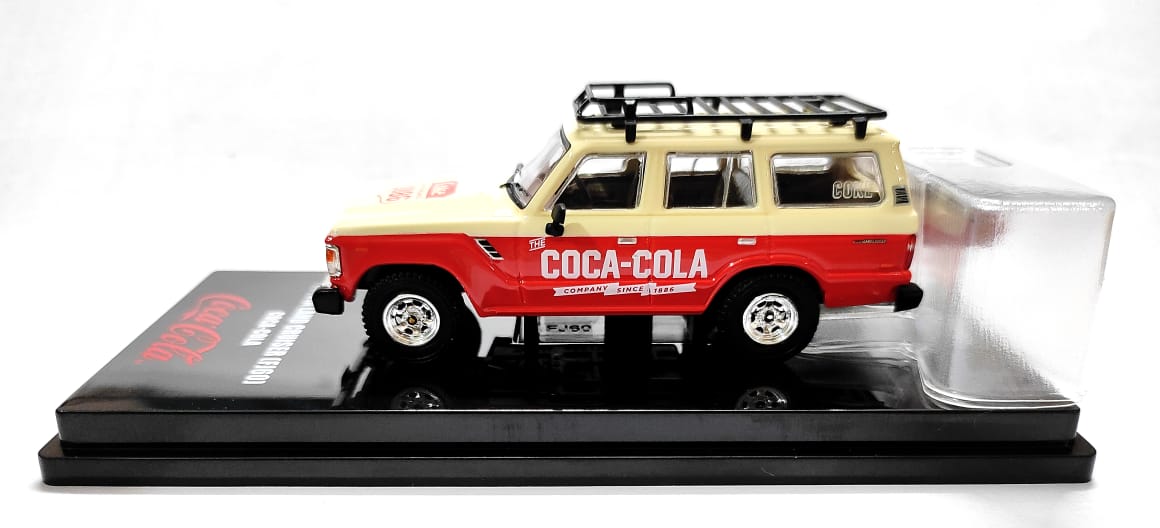 [INNO64] Toyota land Cruiser FJ60 Coca Cola With Coke Figure