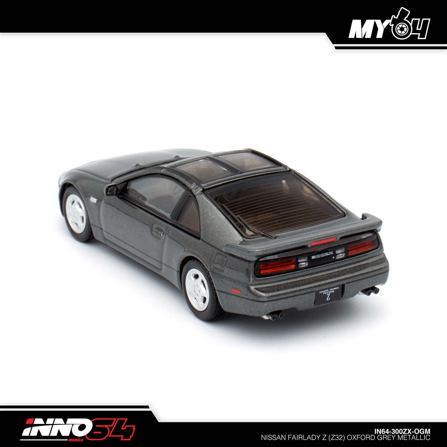 [INNO64] Nissan 300ZX (Z32) Oxford - Grey Metallic