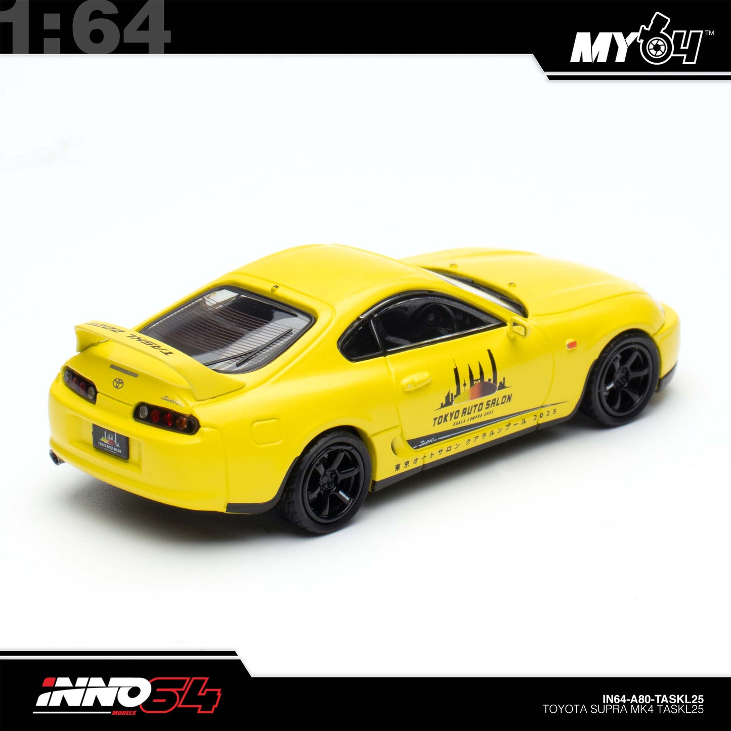 [INNO64] 1: 64 Toyota Supra A80 Tokyo Auto Salon 2025 VIP Ticket Bundle