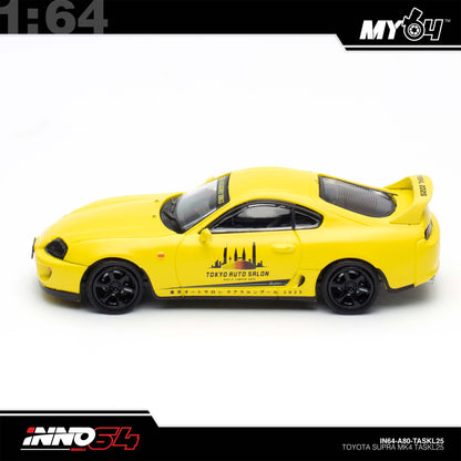 [INNO64] 1: 64 Toyota Supra A80 Tokyo Auto Salon 2025 VIP Ticket Bundle