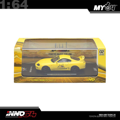 [INNO64] 1: 64 Toyota Supra A80 Tokyo Auto Salon 2025 VIP Ticket Bundle