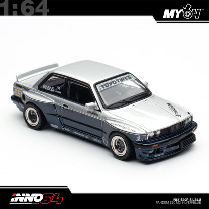 [INNO64] 1:64 Pandem E30 M3 - Silver/Blue