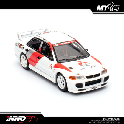 [INNO64] 1:64 Mitsubishi Lancer Evolution III Ralliart (Malaysia Special)