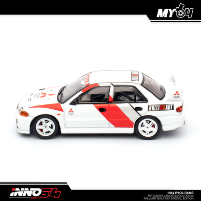 [INNO64] 1:64 Mitsubishi Lancer Evolution III Ralliart (Malaysia Special)