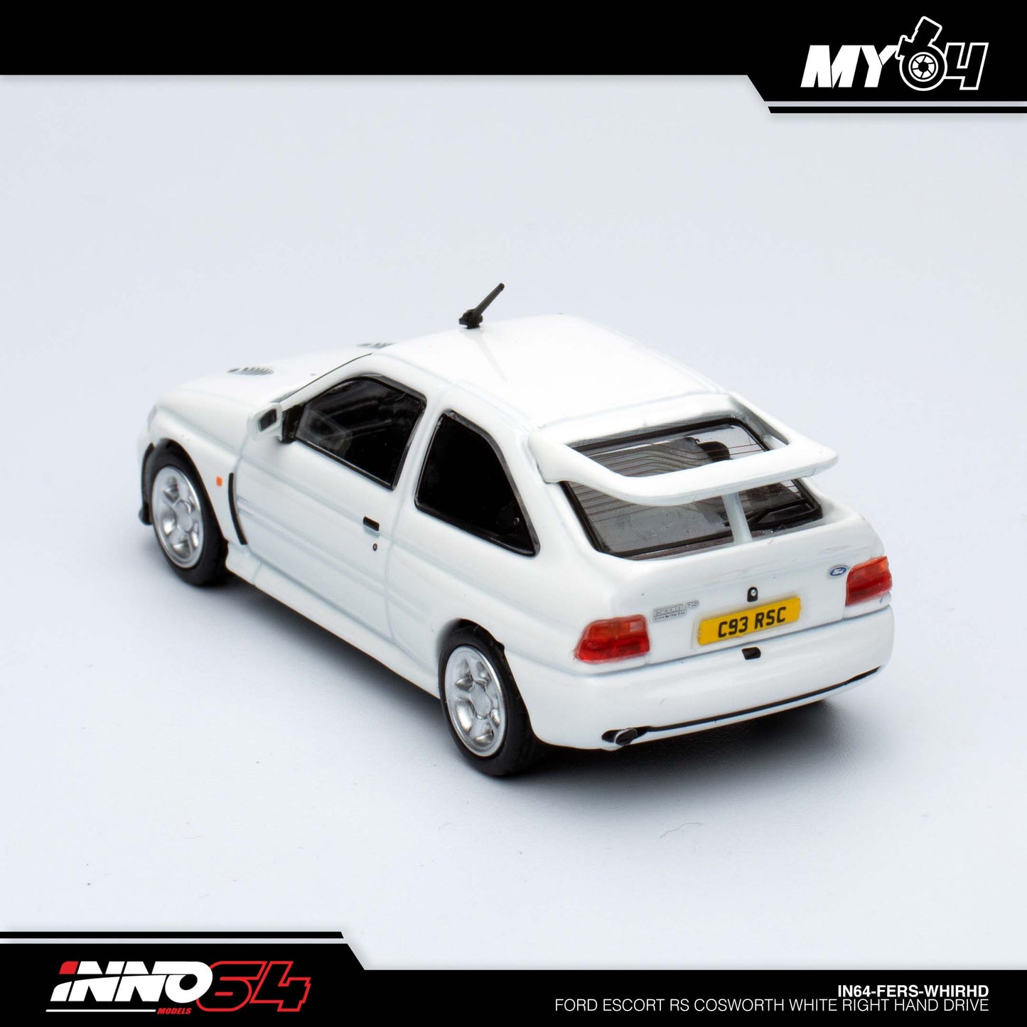 [INNO64] Ford Escort RS Cosworth - White (RHD)