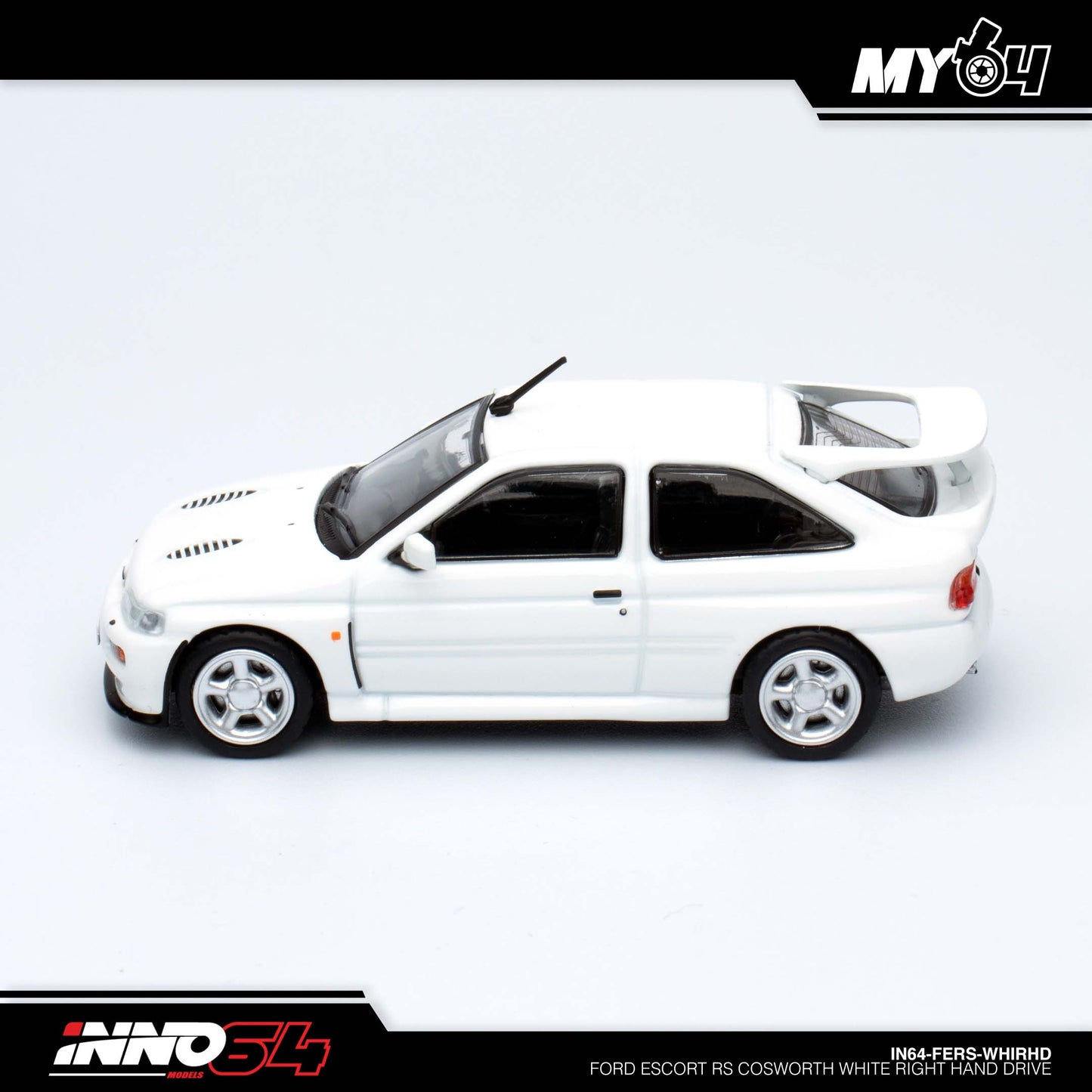 [INNO64] Ford Escort RS Cosworth - White (RHD)