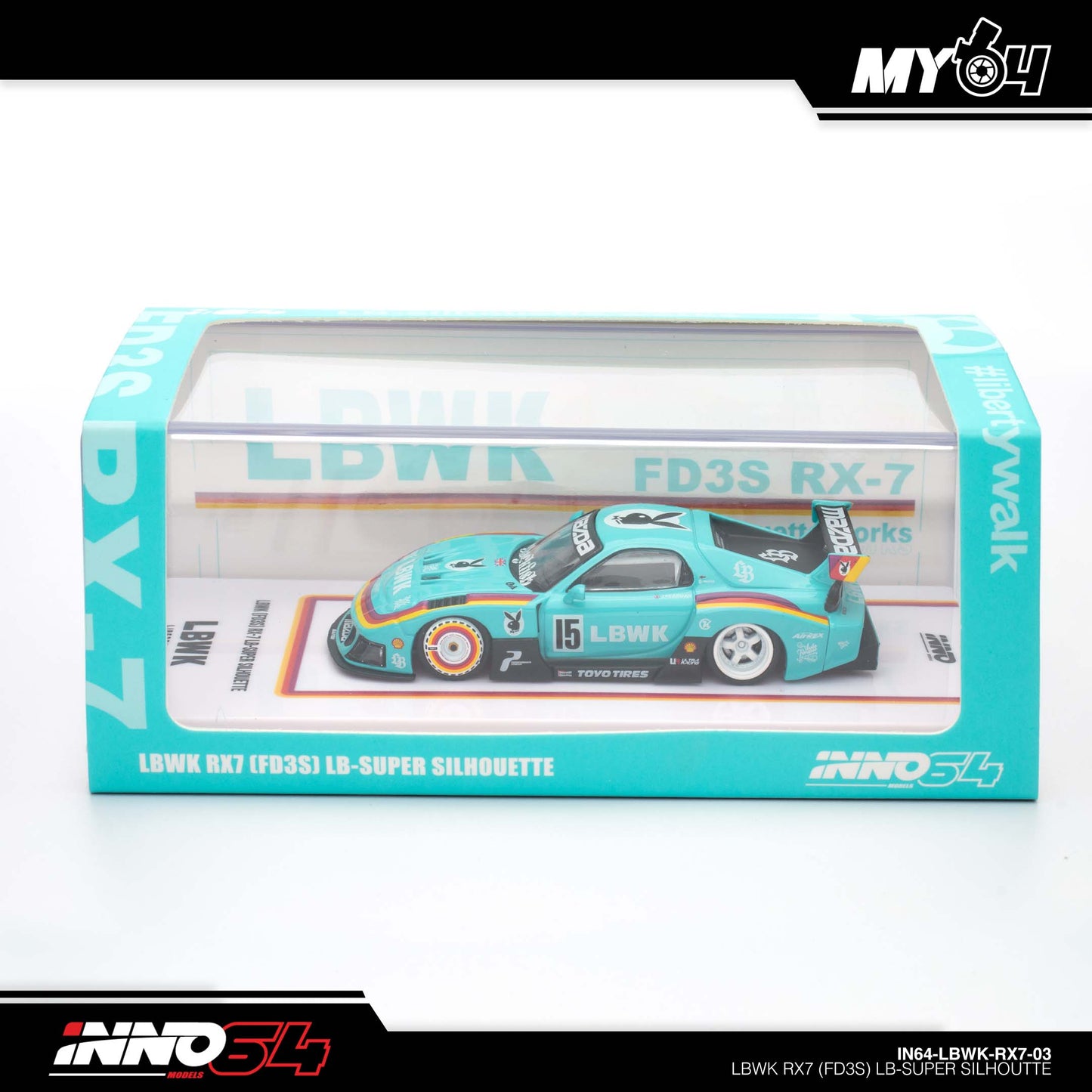 [INNO64] Mazda RX7 (FD3S) LB-SUPER SILHOUETTE (HEC2024)