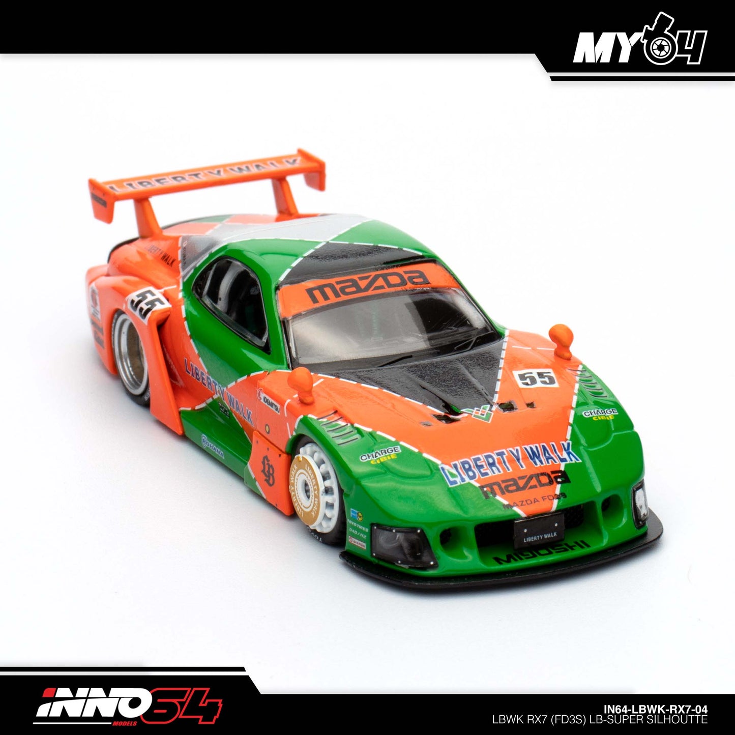 [INNO64] LBWK Mazda RX7 (FD3S) LB-SUPER SILHOUETTE (MDX2024)