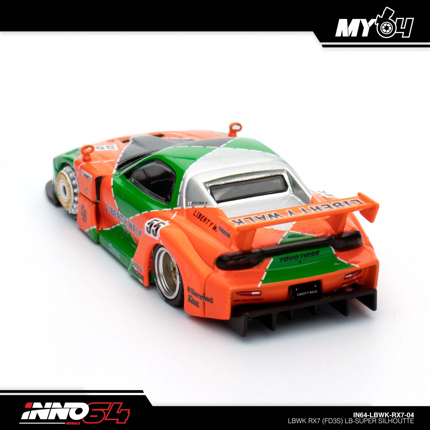 [INNO64] LBWK Mazda RX7 (FD3S) LB-SUPER SILHOUETTE (MDX2024)