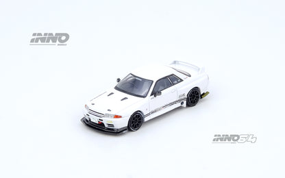 [INNO64] 1:64 Top Secret VR32 GT-R - White