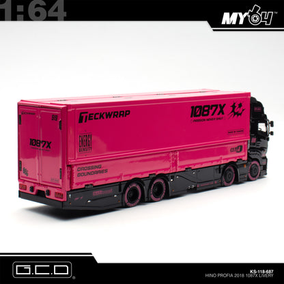 [GCD] 1:64 Hino Profia 700 Transport Truck 1087X Livery