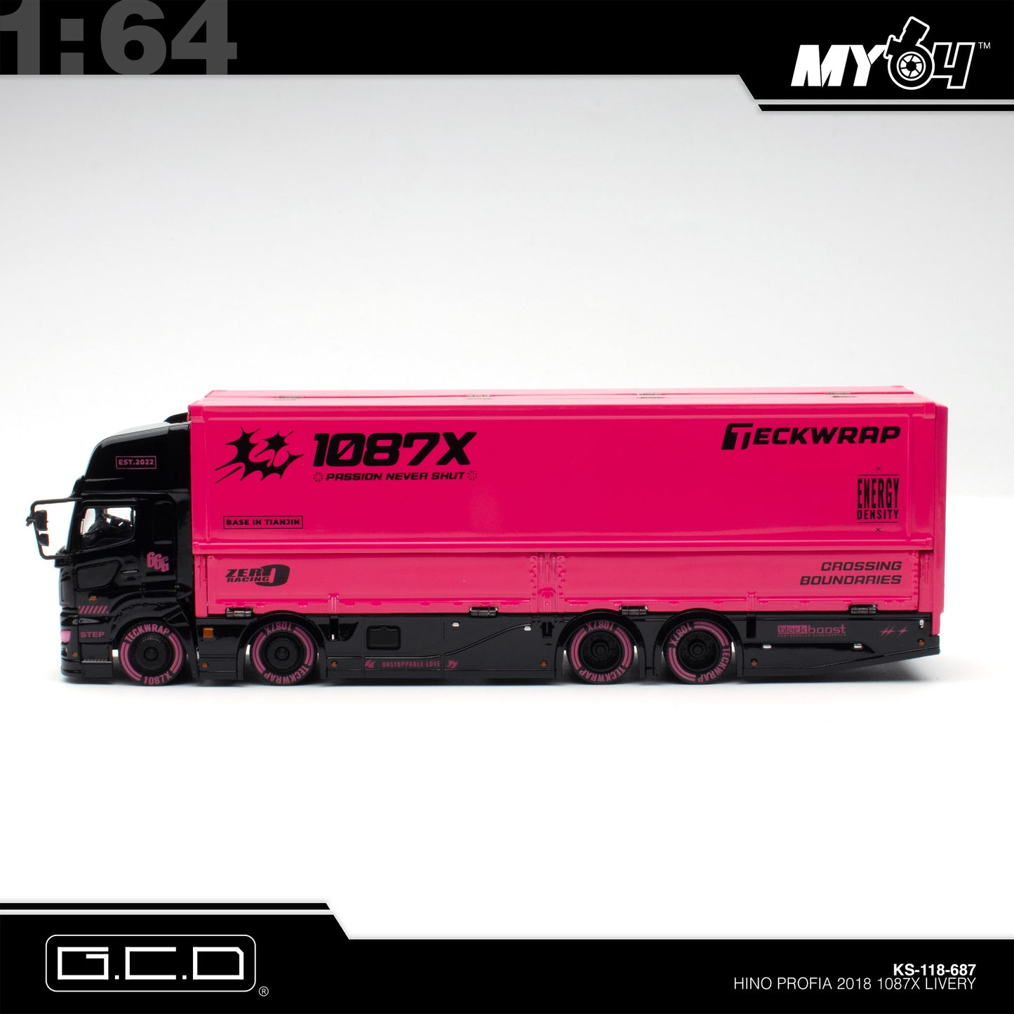 [GCD] 1:64 Hino Profia 700 Transport Truck 1087X Livery