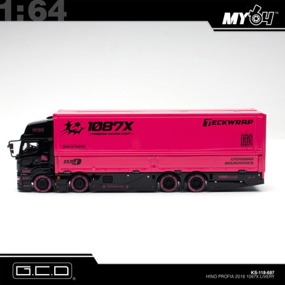 [GCD] 1:64 Hino Profia 700 Transport Truck 1087X Livery