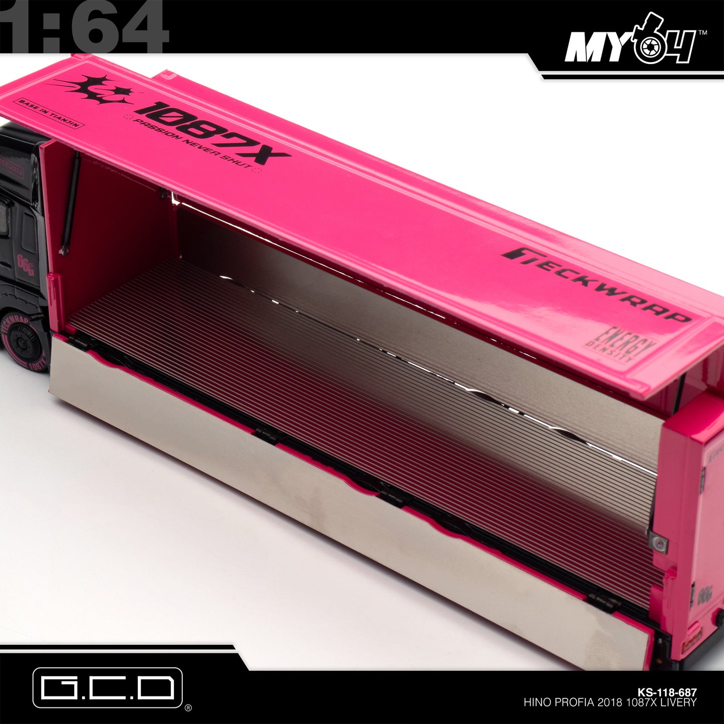 [GCD] 1:64 Hino Profia 700 Transport Truck 1087X Livery