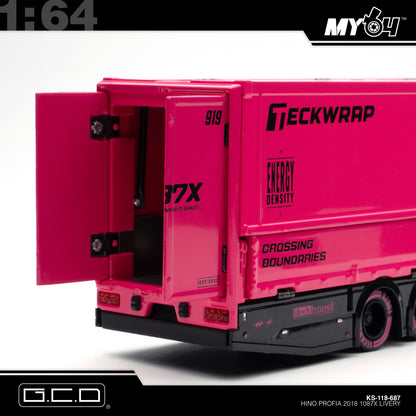 [GCD] 1:64 Hino Profia 700 Transport Truck 1087X Livery