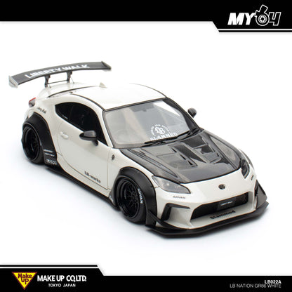 [Make Up] LB Nation Toyota GR86 - White
