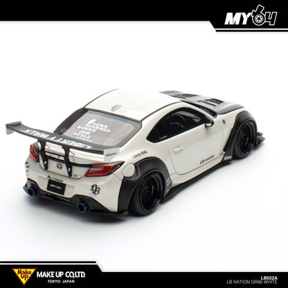 [Make Up] LB Nation Toyota GR86 - White