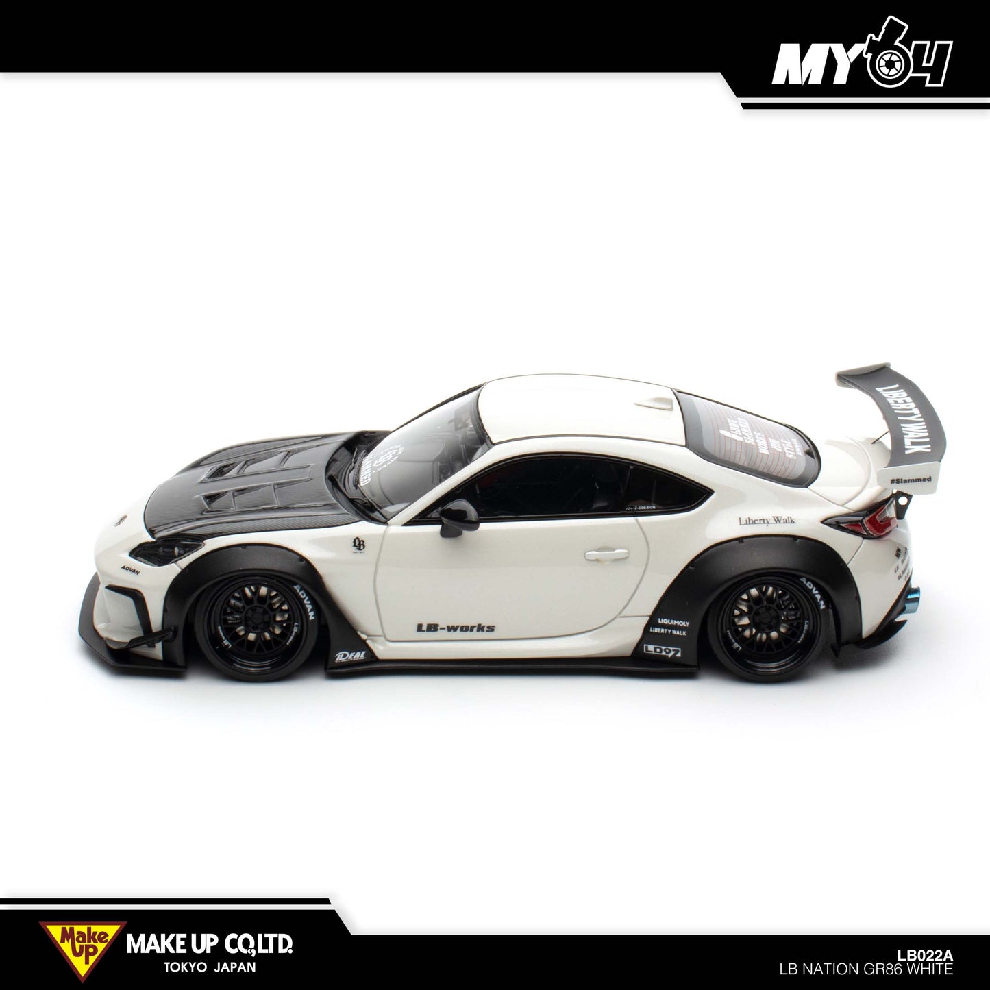 [Make Up] LB Nation Toyota GR86 - White