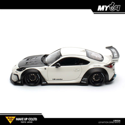 [Make Up] LB Nation Toyota GR86 - White