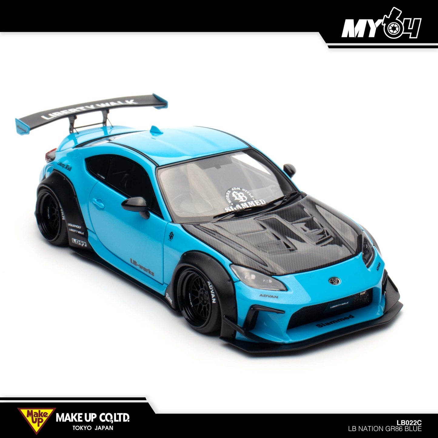 [Make Up] LB Nation Toyota GR86 - Blue