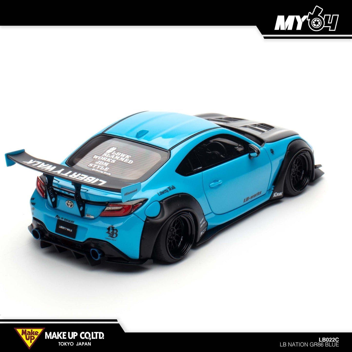 [Make Up] LB Nation Toyota GR86 - Blue
