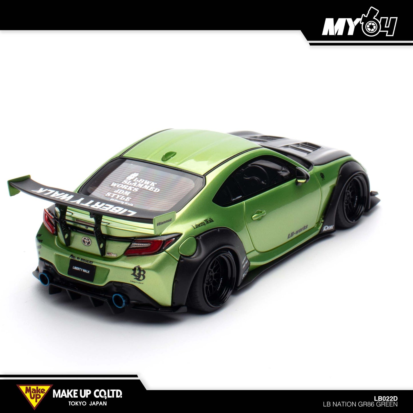 [Make Up] LB Nation Toyota GR86 - Green
