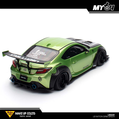 [Make Up] LB Nation Toyota GR86 - Green