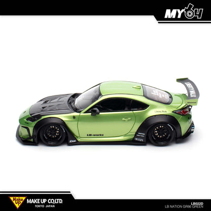 [Make Up] LB Nation Toyota GR86 - Green