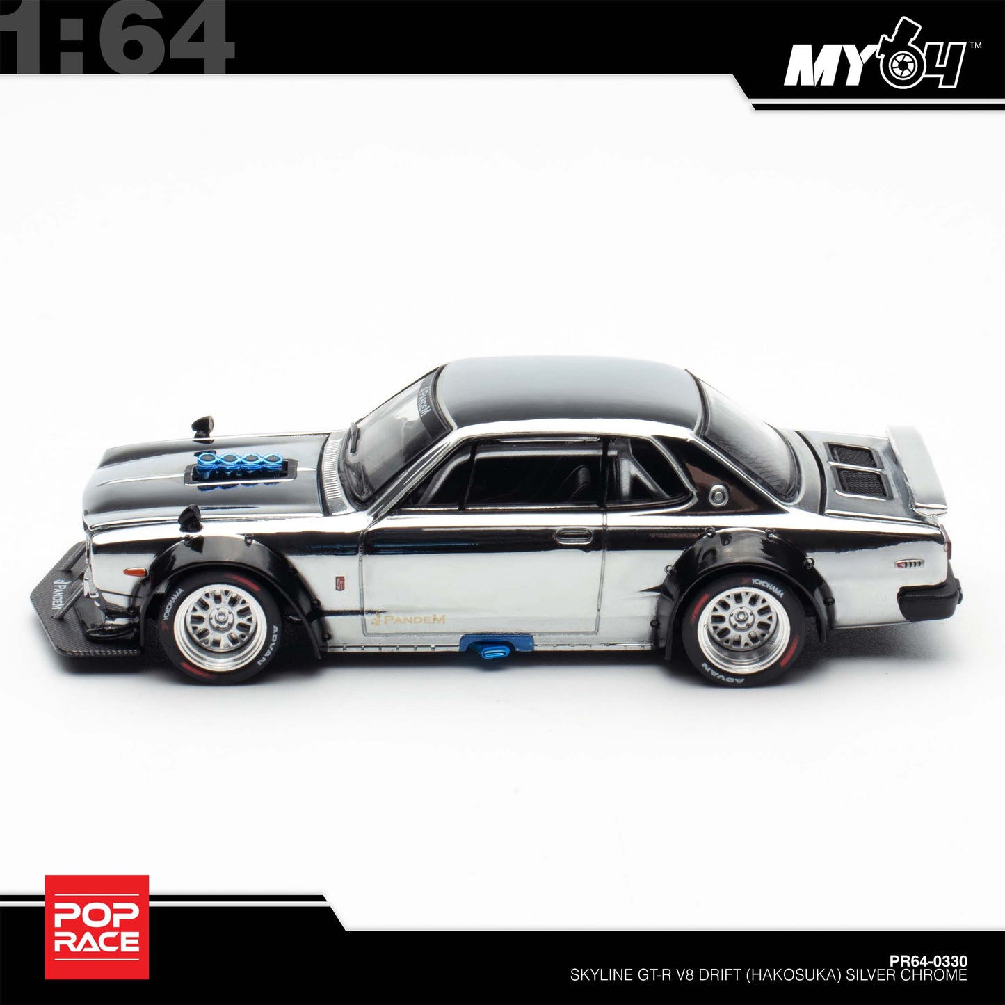 [Pop Race] Nissan Skyline GT-R V8 Drift Hakosuka (IAM Special)