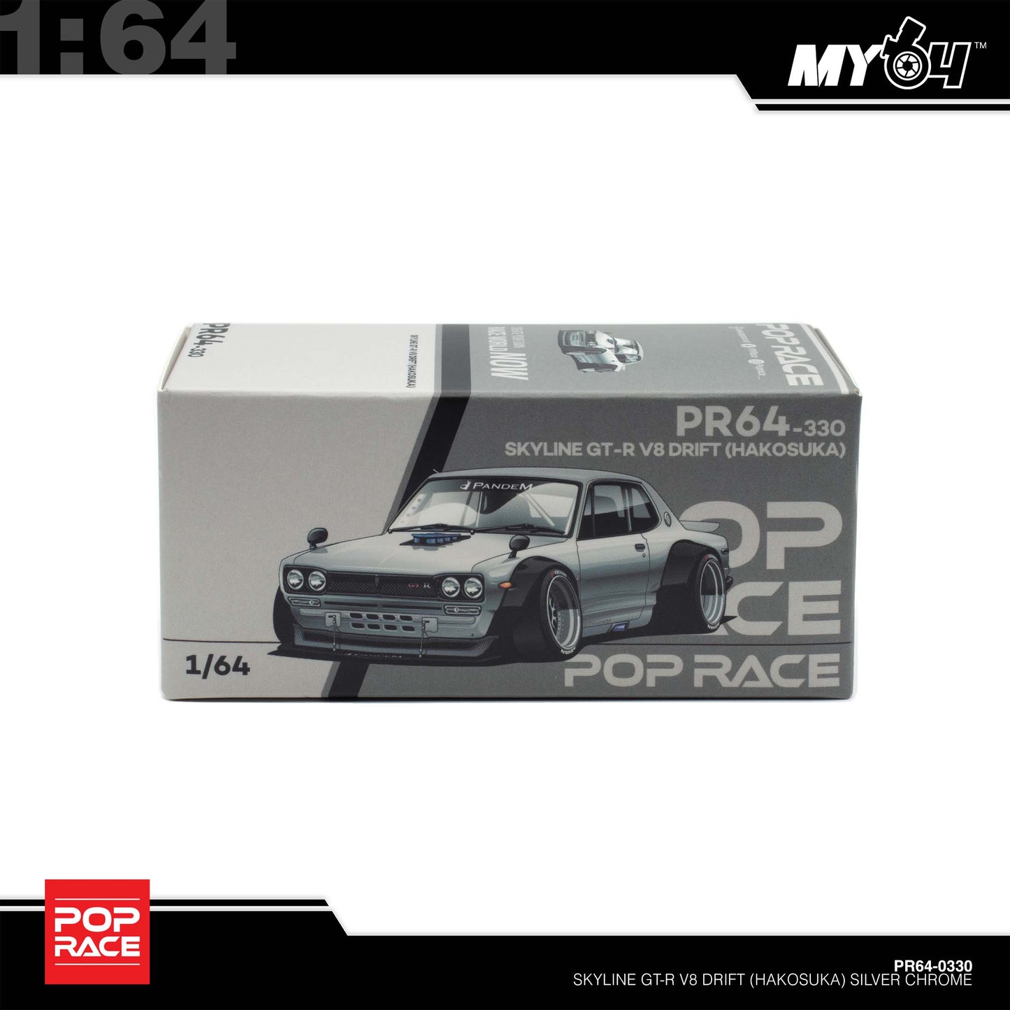 [Pop Race] Nissan Skyline GT-R V8 Drift Hakosuka (IAM Special)