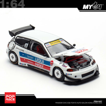 [Pop Race] 1:64 Pandem Civic EG6 VDX (TASHK25)