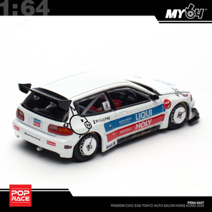 [Pop Race] 1:64 Pandem Civic EG6 VDX (TASHK25)