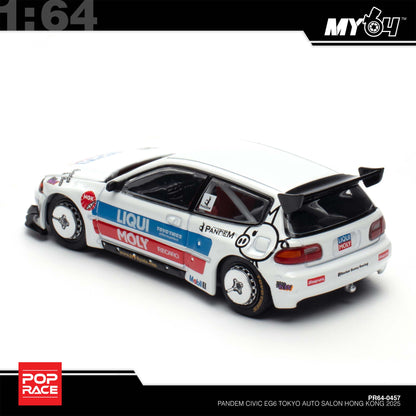 [Pop Race] 1:64 Pandem Civic EG6 VDX (TASHK25)