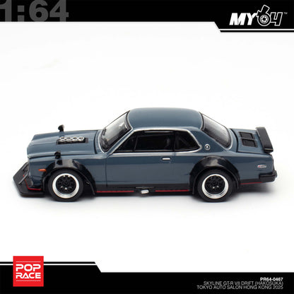 [Pop Race] 1:64 Pandem Hakosuka - Grey (TASHK25)