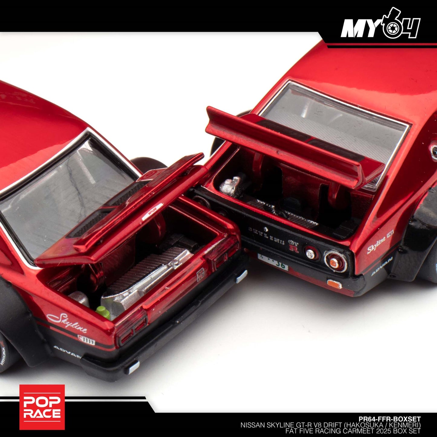 [Pop Race] PopRace X Fat FIve Racing CARMEET 2025 Exclusive Set