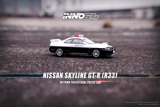 [INNO64] Nissan Skyline GTR (R33) Saitama Prefectural Police Car