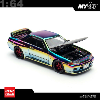 [Pop Race] 1:64 Nissan Skyline R32 GT-R APAXPO 2025