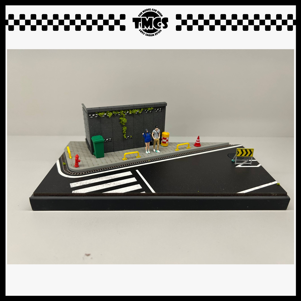 [SCJ] 1:64 Diorama (82003-A) Corner Street (Medium Set)