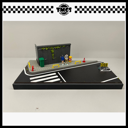 [SCJ] 1:64 Diorama (82003-A) Corner Street (Medium Set)