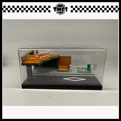 [SCJ] 1:64 Diorama (82001-A) Road Broken Bridge (Medium Set)