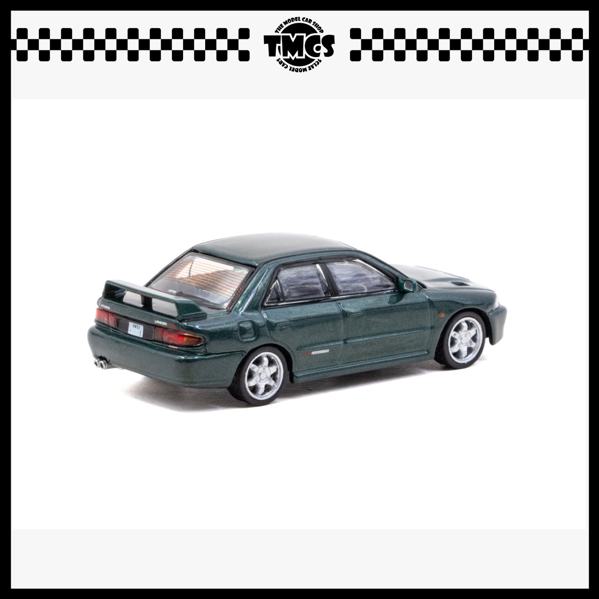 [Tarmac Works] 1:64 Mitsubishi Lancer GSR Evolution - Green Metallic (Chase Car Included)