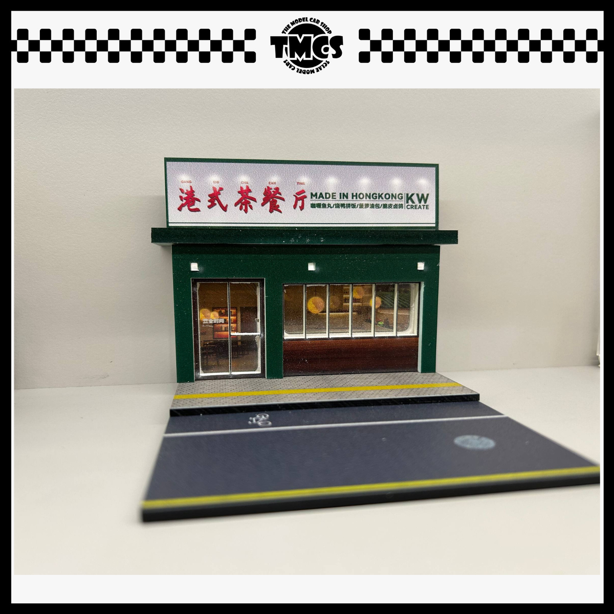 [SCJ] 1:64 Diorama (388) Hong Kong Scene (Hong Kong Style Cafe)