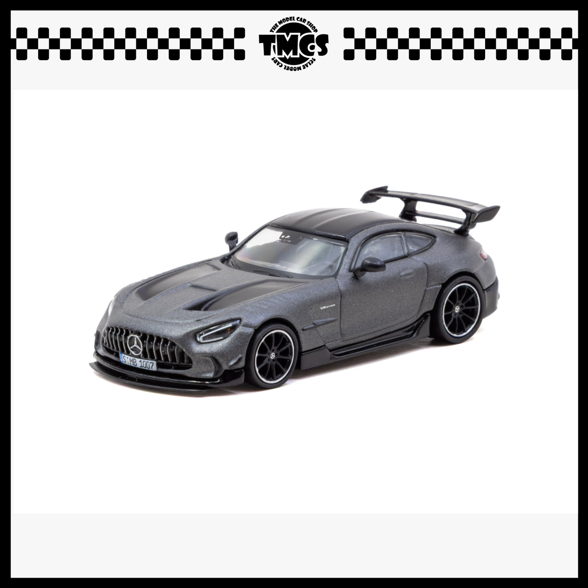 [Tarmac Works] 1:64 Mercedes-Benz AMG GT Black Series - Grey (Chase Car Included)