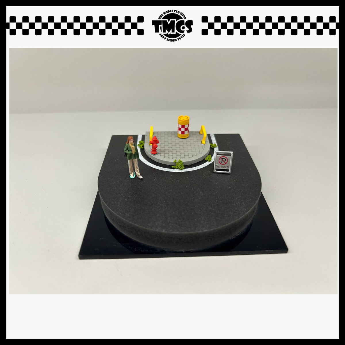 [SCJ] 1:64 Diorama (82018-A) Curved Platform (Small Set)