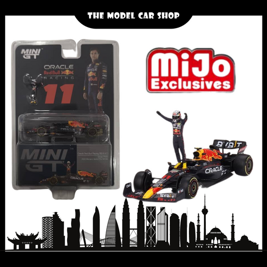 [MINI GT] Oracle Red Bull Racing RB18 #11 Sergio Pérez 2022 Monaco Grix Winner (Mijo Exclusive)