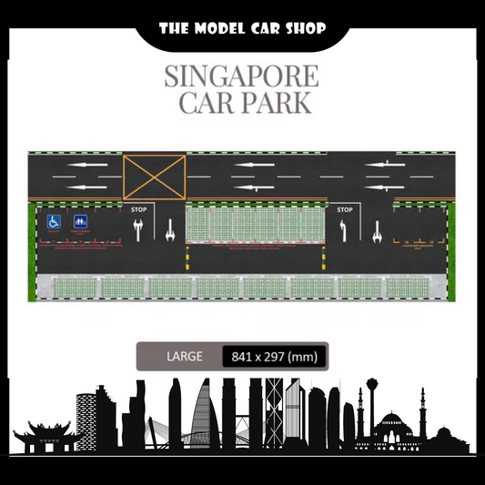 [Play On Pad] Singapore Carpark Parking Diorama