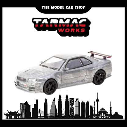 [Tarmac Works] Tarmac Works X Schuco Nissan Skyline GT-R (R34) Z-Tune - Midnight Purple lll