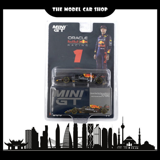 [MINI GT] Oracle Red Bull Racing RB18 #1 Max Verstappen 2022 Monaco Grand Prix 3rd Place  (Mijo Exclusive)
